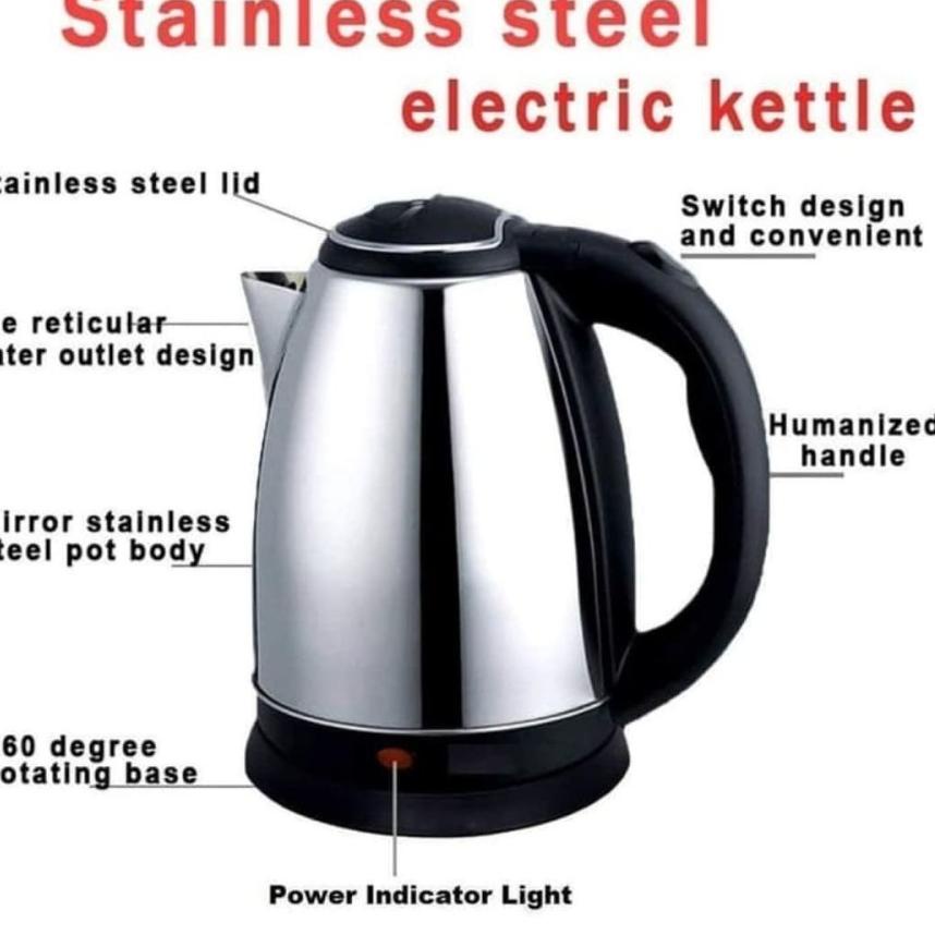 [KODE PRODUK CZPUP7666] COD TEKO LISTRIK SCARLETT 2 LITER HIGH QUALITY/TEKO PEMANAS AIR/TEKO LISTRIK