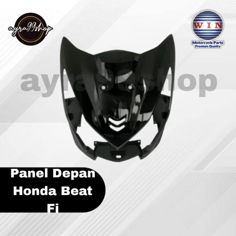 PANEL DEPAN PANEL LAMPU DEPAN HONDA BEAT FI 2013-2015 MERK WIN