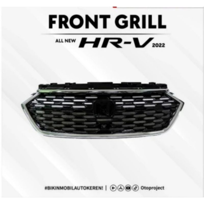 Grill Honda HRV 2022 - Modulo - import - Plastik