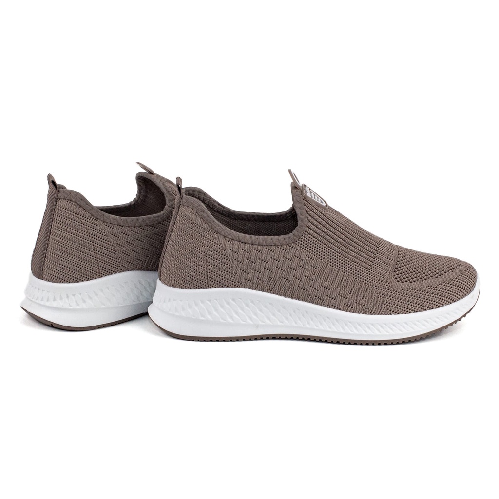 Sepatu Slip On Terbaru Sneakers Wanita Import Tanpa Tali Fashion Korea Casual Sport Shoes A033