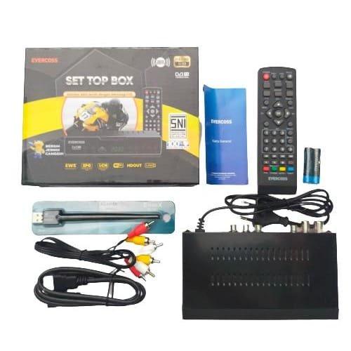 Bisa Cod/Stb Tv Digital/Set Top Box/Stb/Tv Digital/ Evercoss Hd Bisa Youtube Murah Meriah