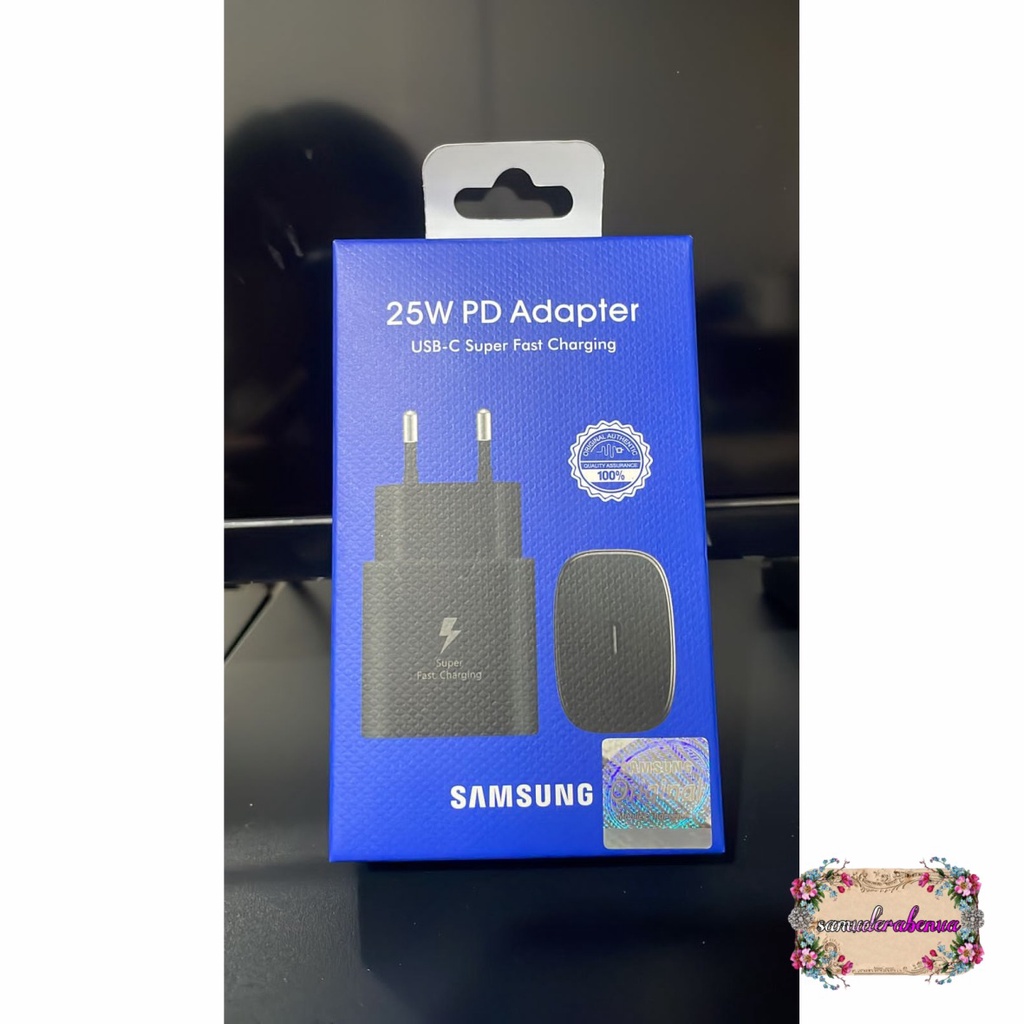 Adaptor Kepala batok Charger Casan Samsung Galaxy A33 A53 A73 5G a32 A52 a72 A52S note 10 note 20 S21 S21+ S21 ultra s22 s22ultra z flip 3 z fold 4 25W &amp; 45W Original USB C TO C Super Fast Charging SB4509