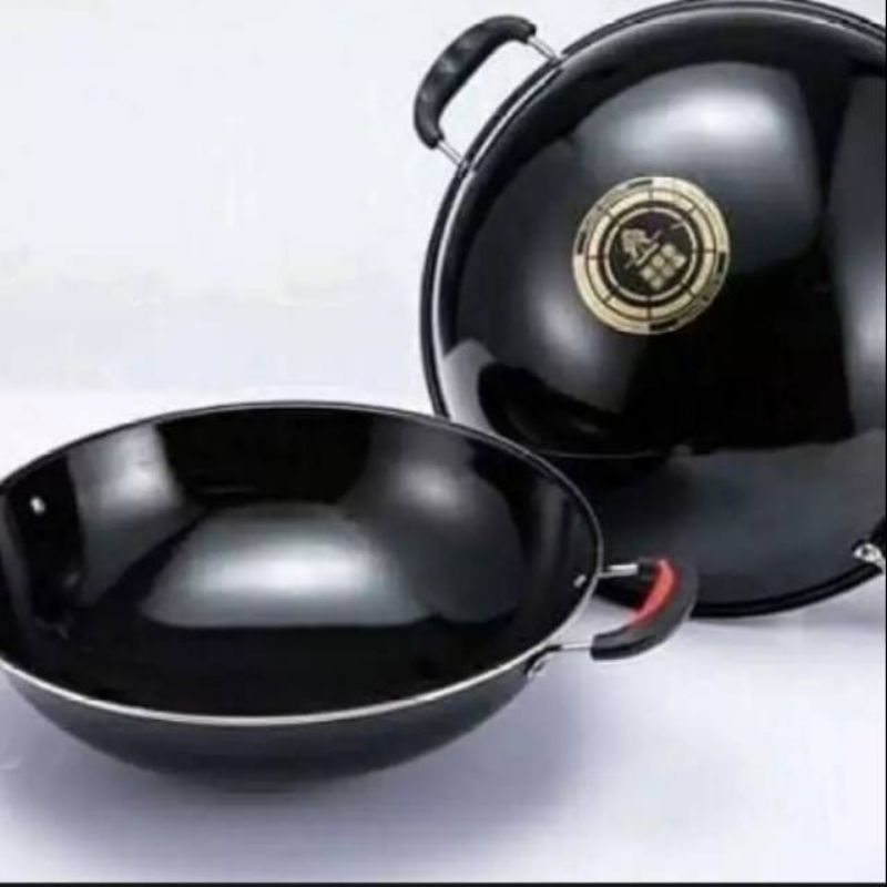 Wajan enamel kuping gsf 34cm