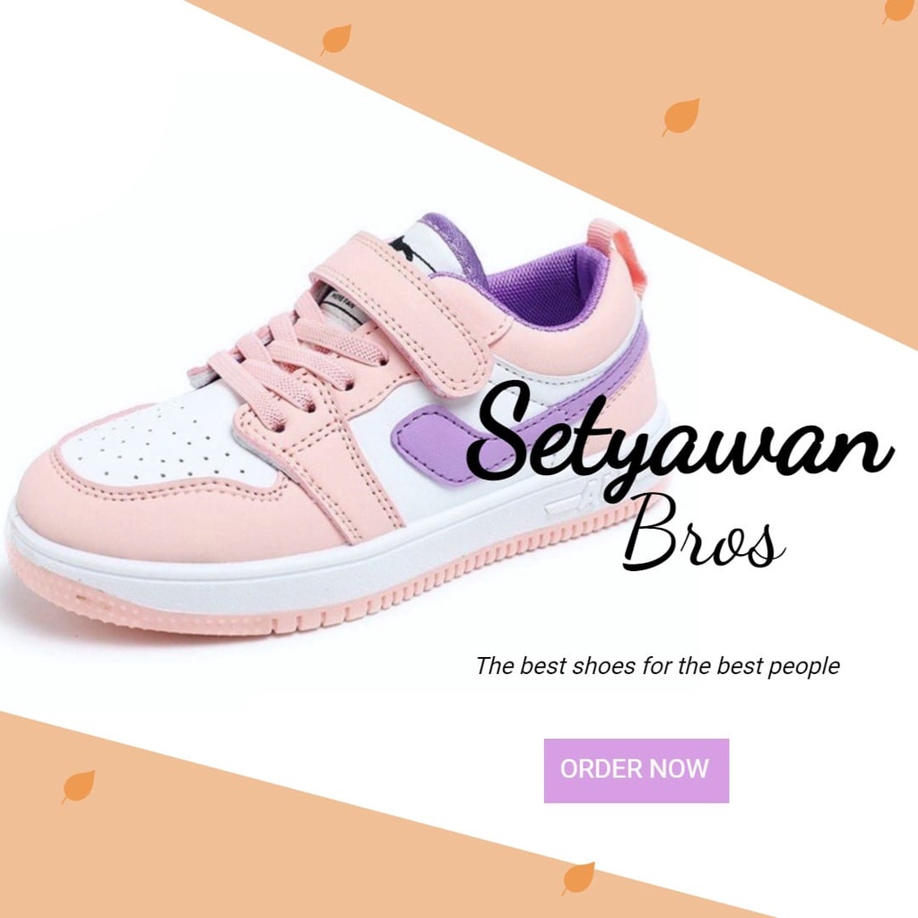 Sepatu Sneakers Untuk Anak / Sepatu Sport Shoes Ariel W98 Big Sale