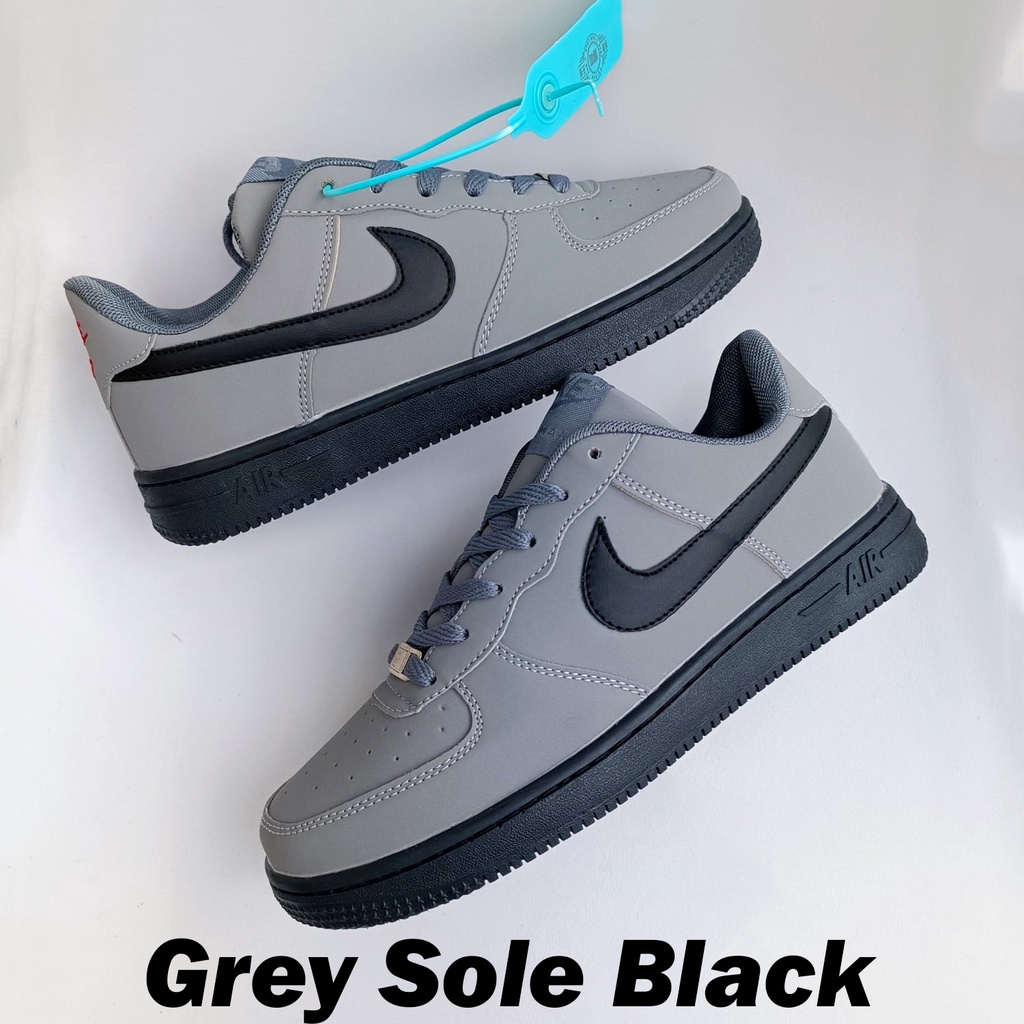 Sepatu Pria Wanita Sneakers Pria Wanita Unisex Casual Premium Import NK Air Force 1 Anthracite