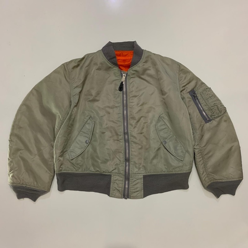 vintage bomber alpha industries second original