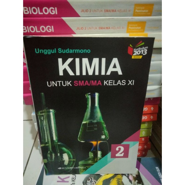 Buku Kimia Peminatan Unggul sudarmo kelas/kls 11/2 Erlangga