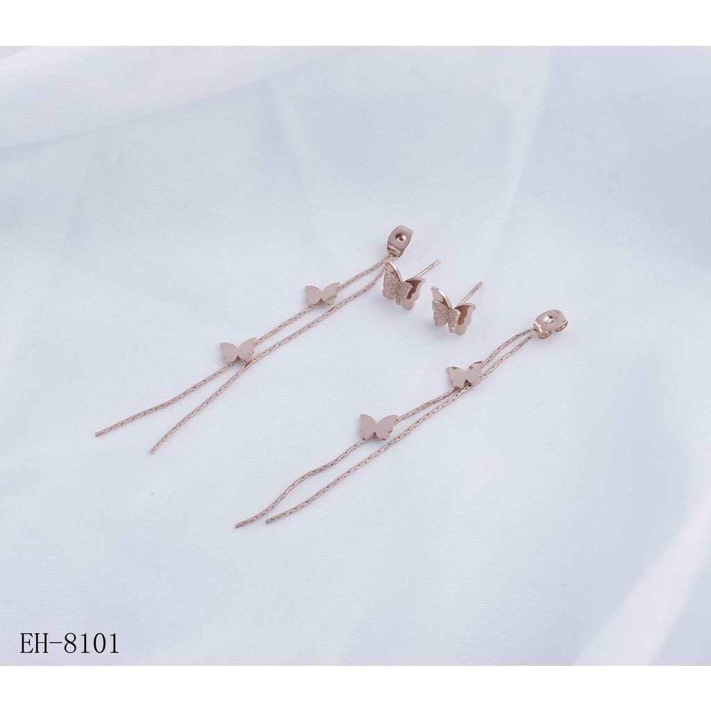 Anting Titanium Panjang Perhiasan Wanita Jewelry 7320/34578101