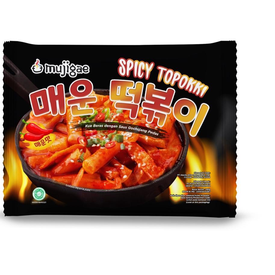 

Mujigae Topokki Original / Spicy 195 gram