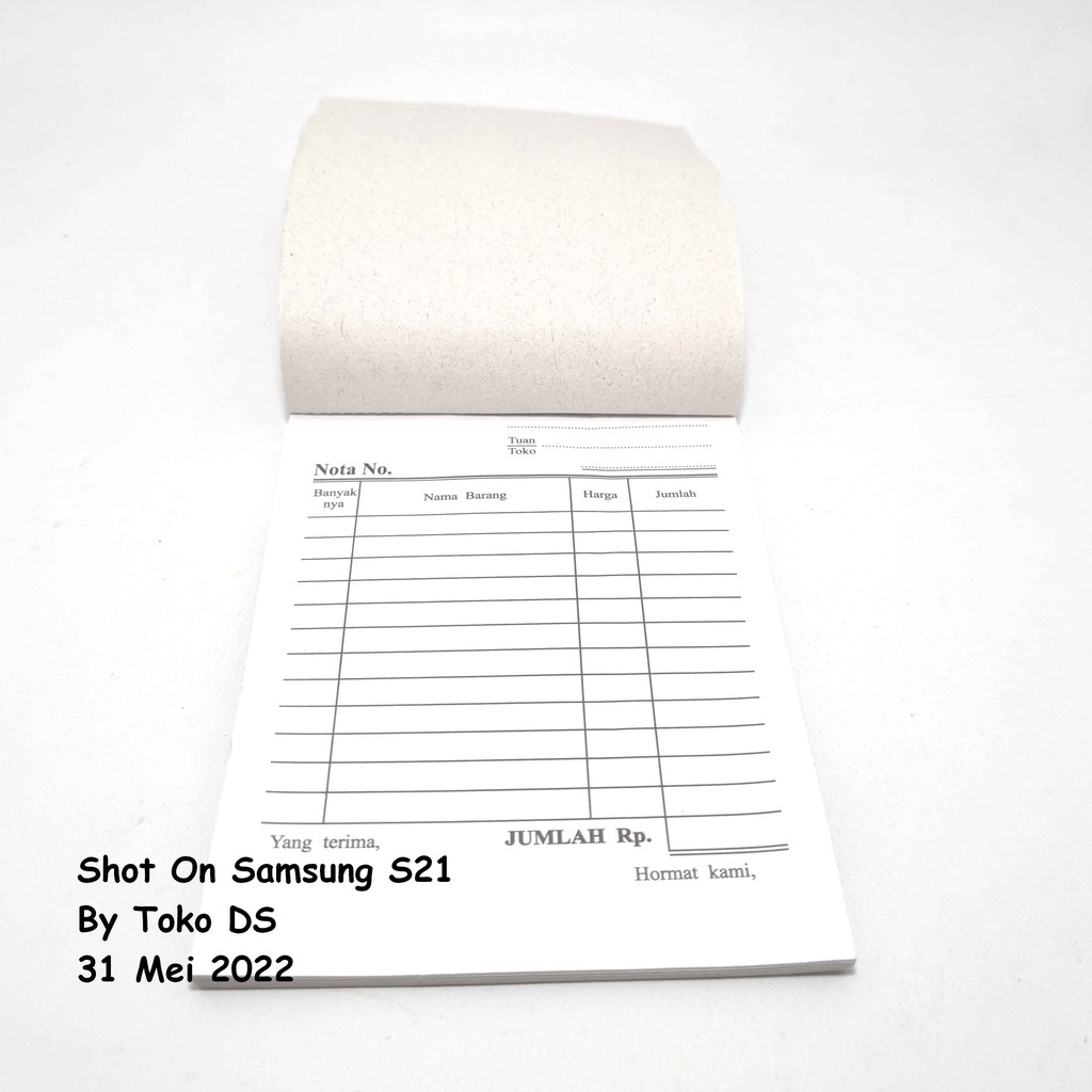 

Nota Kontan No.5 - Nota Belanja Rangkap Nota Kontan 1 Ply 2 Ply Bon