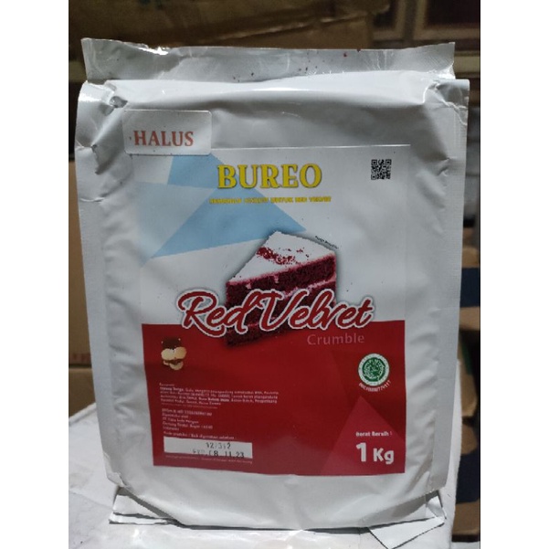 

Bureo Red Velvet halus untuk topping repack 250gr
