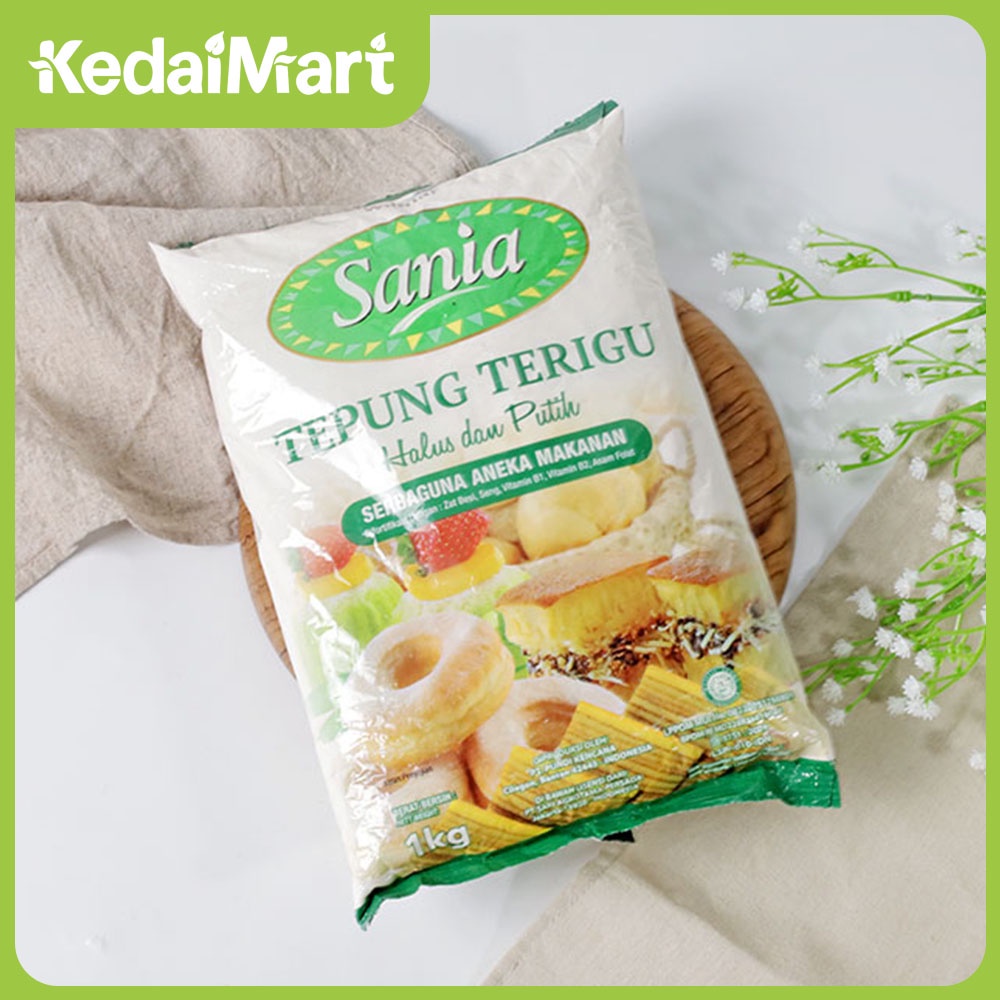 

Tepung Terigu Sania Green 1 Kg