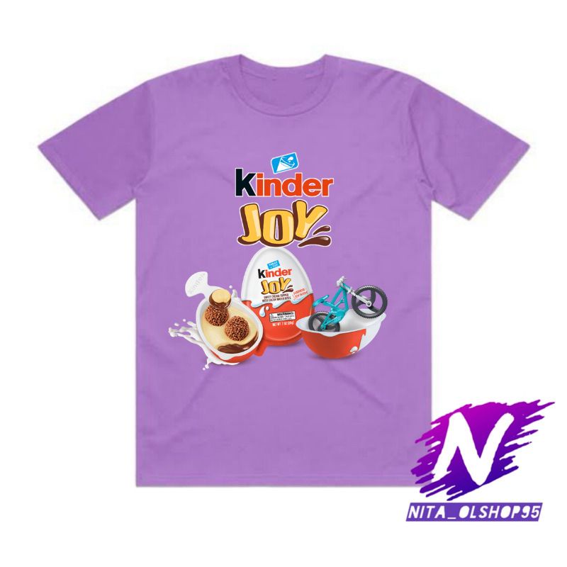 baju anak kaos anak gambar kinder joy