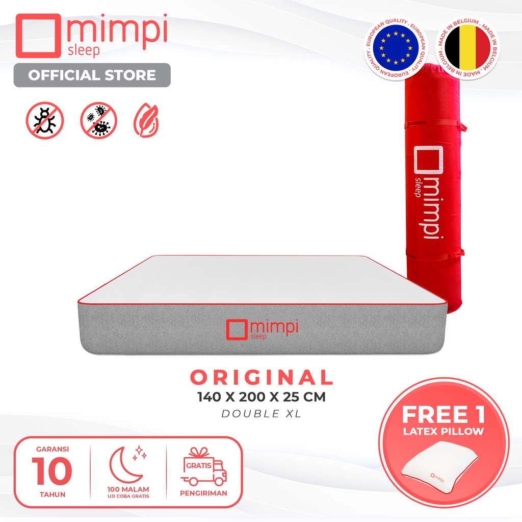 Kasur Mimpi Original 140 x 200 (Kasur latex)
