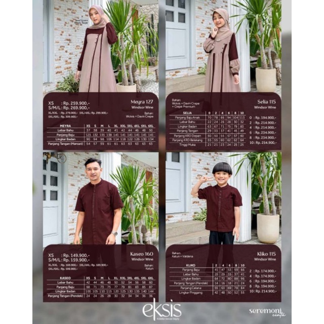 Sarimbit eksis 194 by seply terbaru 2023 Baju Gamis seply Couple Keluarga terbaru