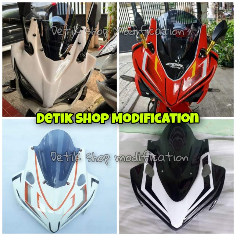 TOPENG CBR150R FACELIFT MODEL V4 TOPENG CBR150R K45G CBR15R K45N VISOR CBR