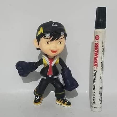 Mainan action figure Boboiboy tanah Boboiboy gempa Artikulasi Detail