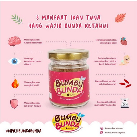 Bumbu Bunda Kaldu Sapi Ayam Kampung dan Ikan Tuna 50Gr - Kabakids Store