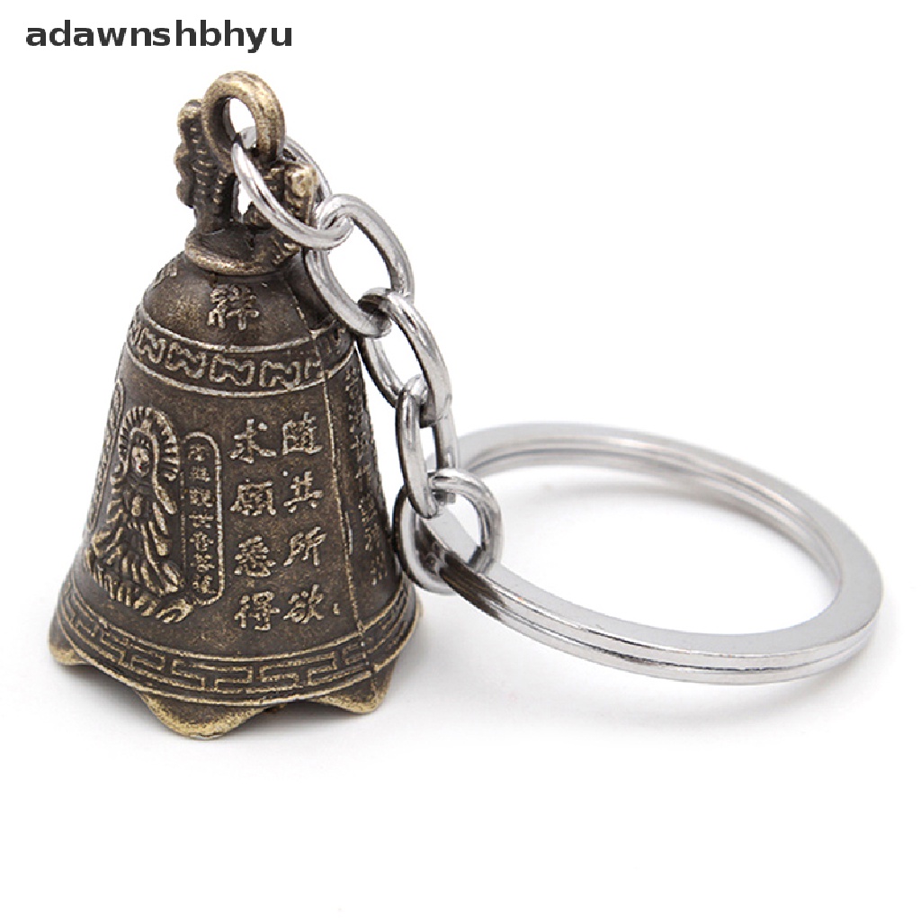 Adawnshbhyu Lonceng Antik Patung Mini Cina Pray Guanyin Budha Bell Shui Feng Bell ID