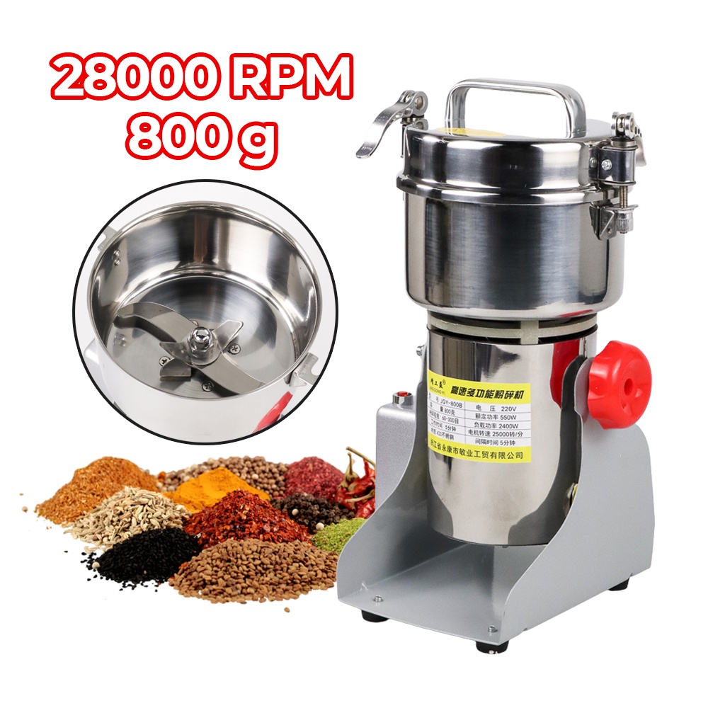 JING GONG YI Penggiling Bumbu Electric Spices Grinder 800g