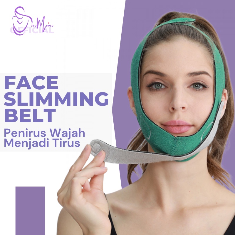 Alat Penirus Pipi dan Dagu Perawatan Wajah V Shape Face Penghilang Double Chin Alat Perawatan Wajah Dagu Face Slimming Sabuk Penirus Pipi 2022 Original Import Premium Terbaru Terlaris Termurah HIJAU