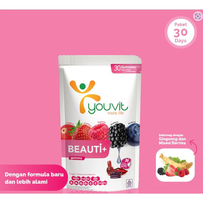 Youvit Multivitamin Gummy Beauti 30S