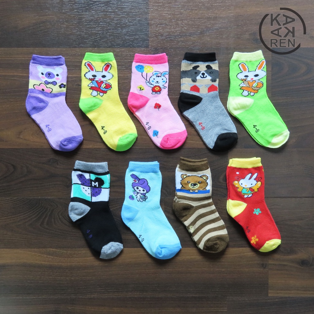 Kakaren Kaos Kaki Anak Karaker Kartun Lucu 4-6 Tahun