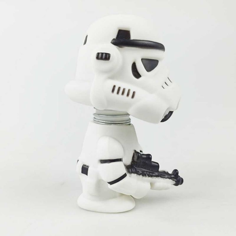 Boneka Goyang Mobil Stormtrooper Star Wars Series - Q Version Kado Hadiah Kerabat Sahabat Teman Godel Godel Kepalanya saat jalan dengan Mobil Pajangan