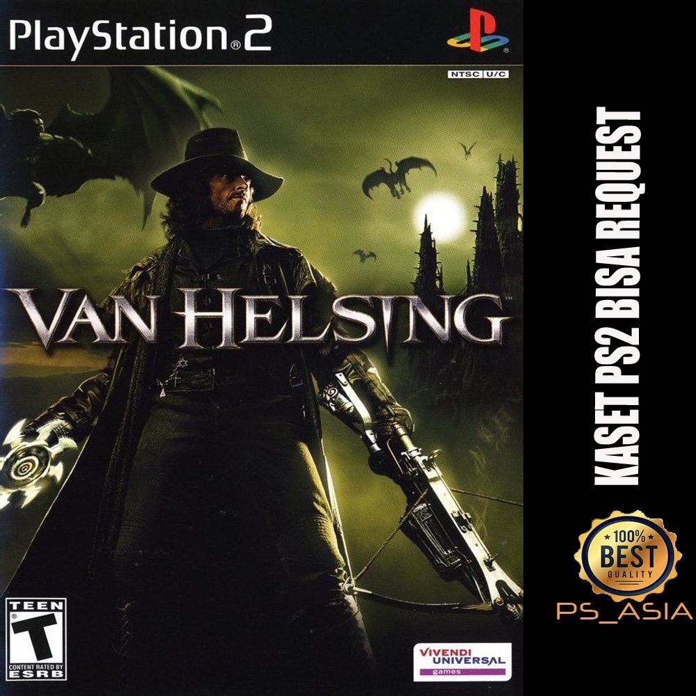 Kaset PS 2 Van Helsing Kaset PS2