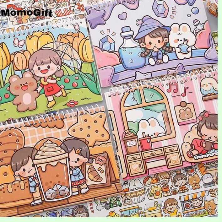 

D0S★ Buku Tempat Tempelin Stiker Koleksi Motif Dou Dou Sauce TLD62 Terlaku