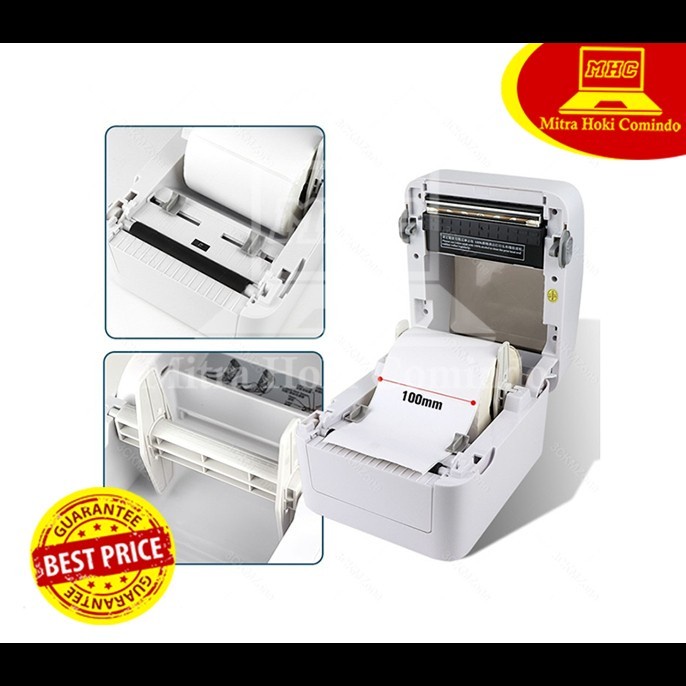 PRINTER THERMAL LABEL XPRINTER XP420BT BLUETOOTH + USB