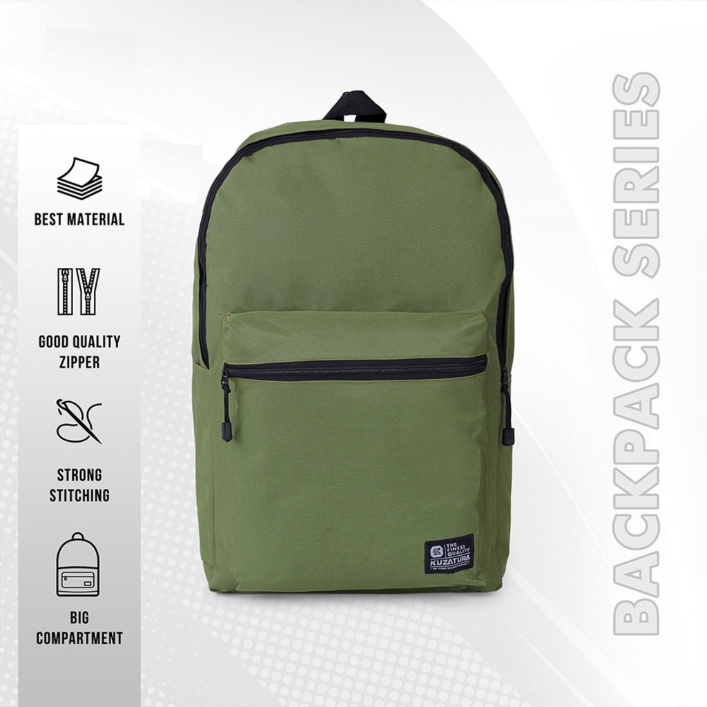 DUN - Tas Ransel Kasual Tas Sekolah Pria Wanita Tas Punggung Backpack Tas Laptop Murah Original | Ar
