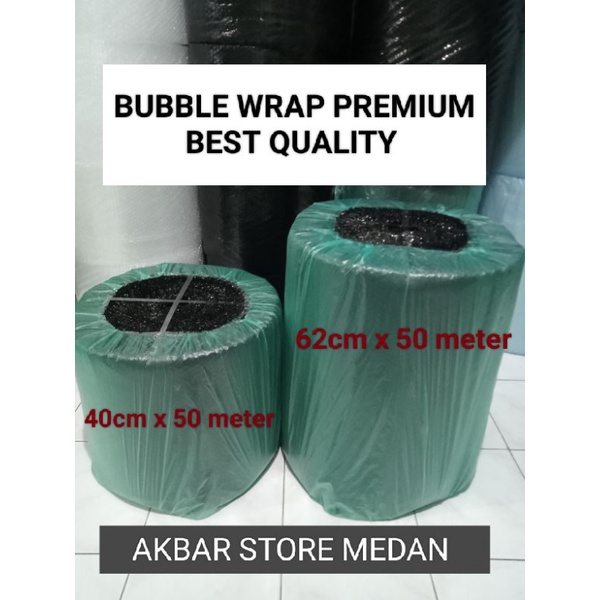 

BUBBLE WRAP HITAM 40cm x 50 meter & 62,5cmX50meter KHUSUS MEDAN