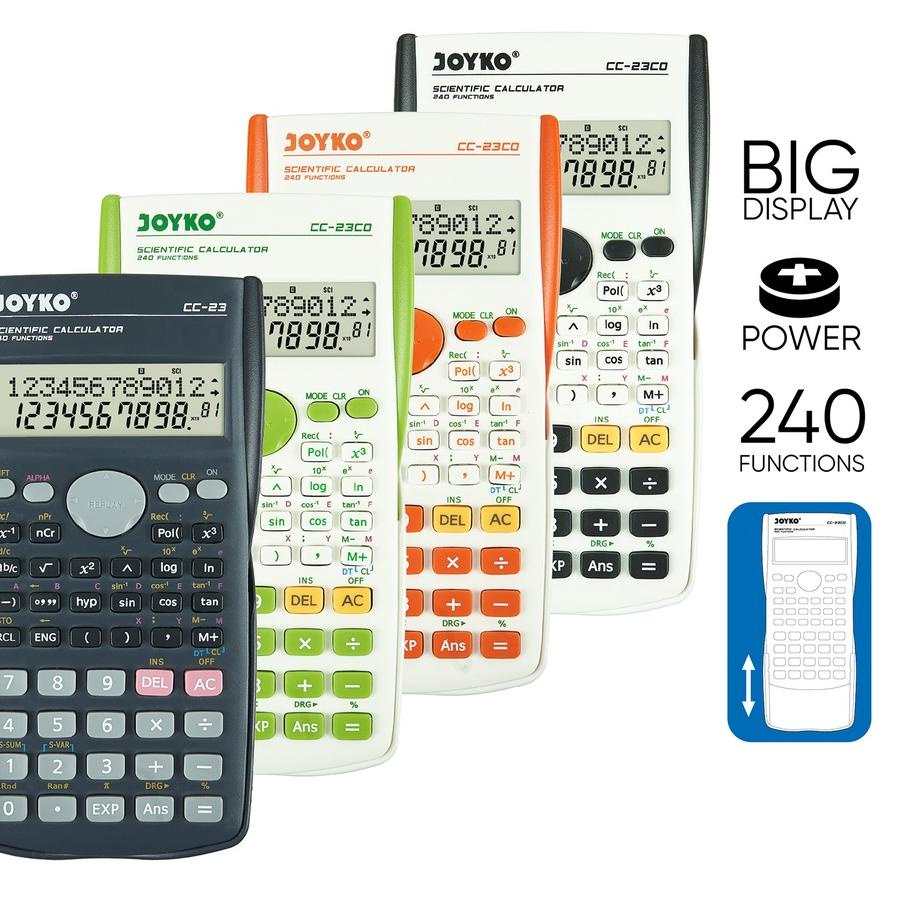 

☻☻► Calculator Kalkulator Joyko CC-23 Scientific 240 Functions