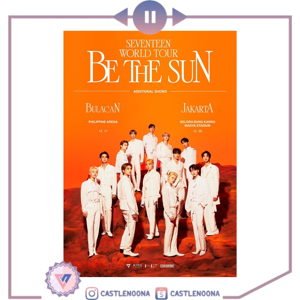 [PELUNASAN] SEVENTEEN - BE THE SUN IN JAKARTA