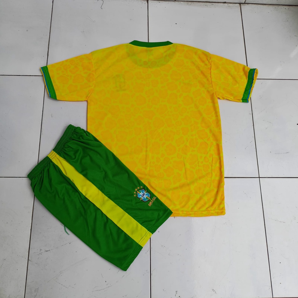 JERSEY BOLA BRAZIL  DEWASA/BAJU KAOS JERSEY BOLA BRAZIL DEWASA