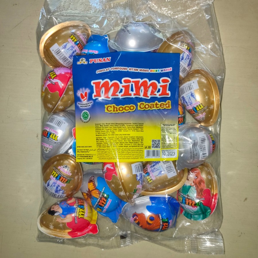 PUSAN MIMI CHOCO COATED TELUR