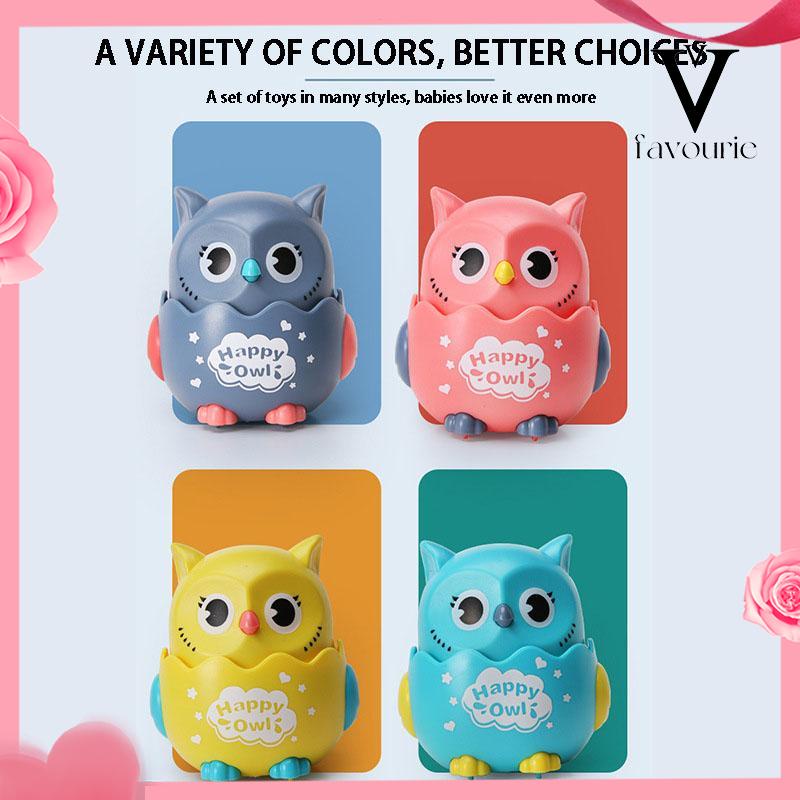 CODTekan Sliding Owl Toy Baby car toys Little Bird Road toys / Baby Happy Owl toys / Ghost toys-FA