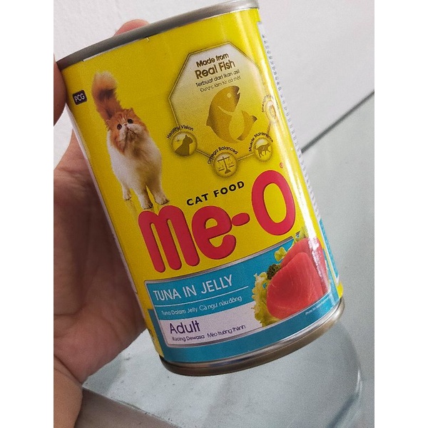 Meo Kaleng Tuna In Jelly 400gr Makanan Basah Kucing