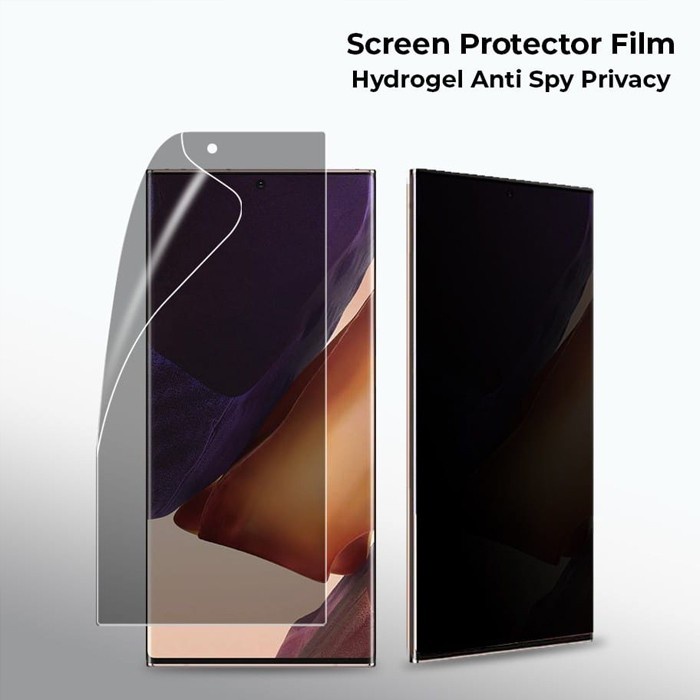 REALME 6 / REALME 6 PRO ANTI GORES HYDROGEL SPY PRIVACY SCREEN GUARD PROTECTOR ANTI SPY MATTE ANTI MINYAK