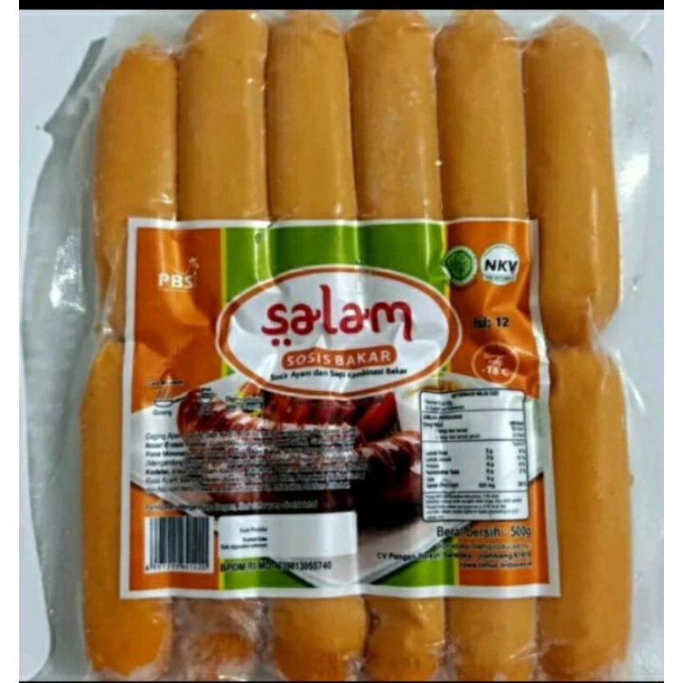 

sosis bakar salam 500gram isi 12pcs