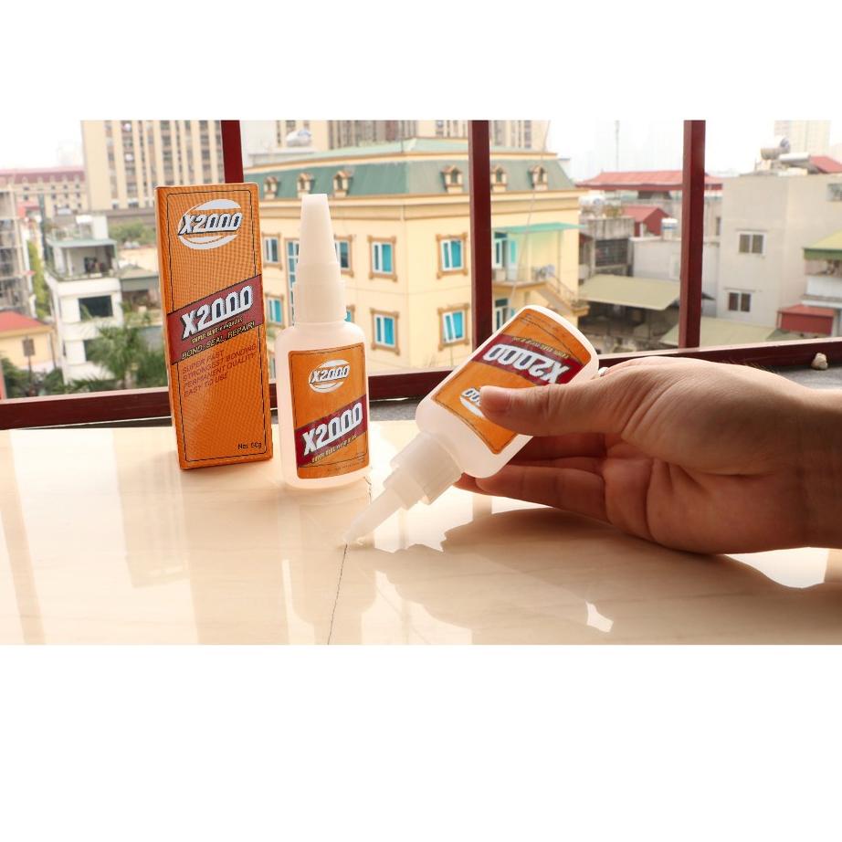 

(S-6-W☎) X2000 Lem X2000 super original, Perekat Instan Cairan Super Kuat, Lem super kuat digunakan untuk banyak bahan trending