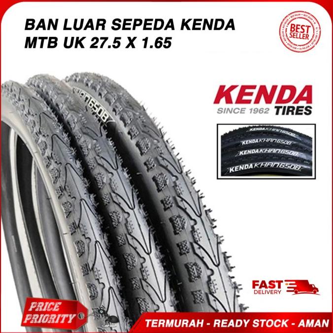 Ban Luar Kenda 27.5 X 165 / Ban Luar Sepeda Kenda Khan 27.5 X 1.65 Mtb