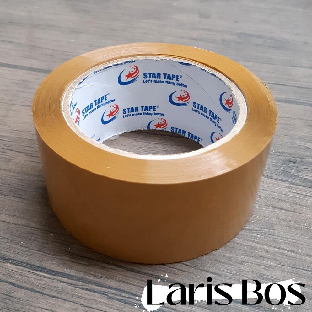 

し Lakban Coklat Star Tape (48 mm / 45 mm, 90 yard) ェ