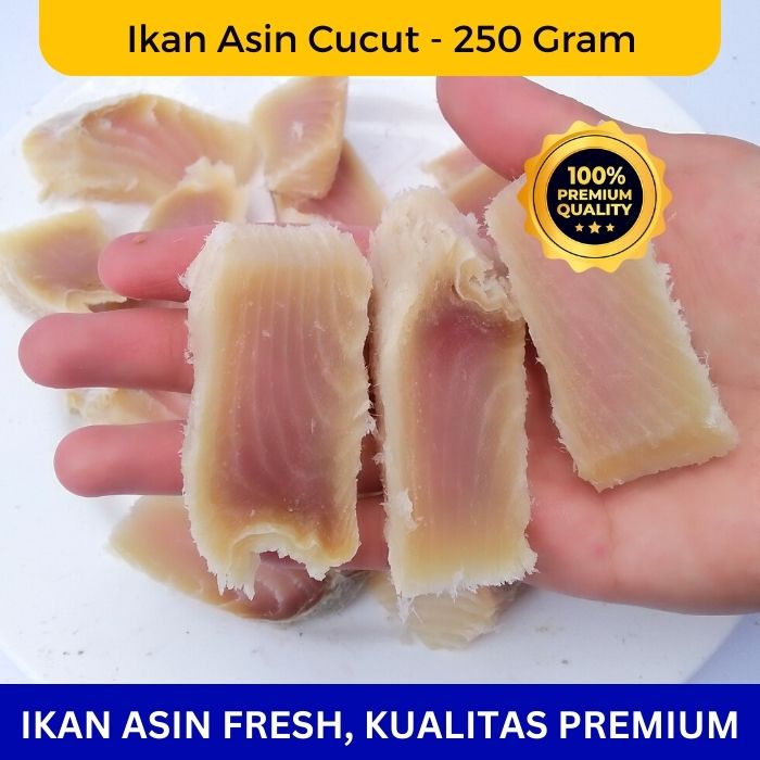 

Ikan Asin Cucut Jari / Daging 250 Gram, Kualitas Premium