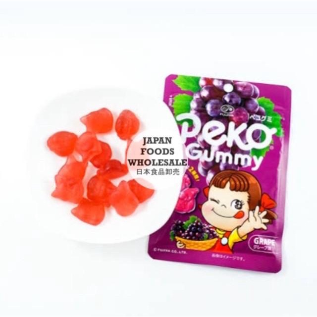 

Fujiya Peko Grape Gummy / Permen Impor / Gummy / Permen Jepang Best Seller