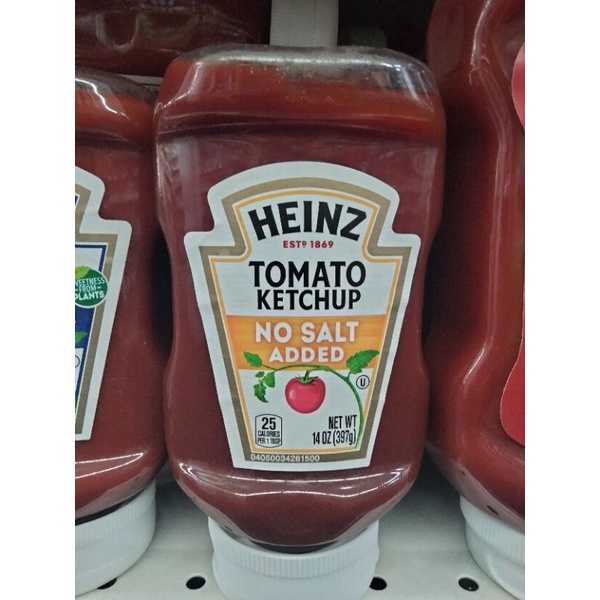 

Heinz Saus tomat tanpa garam