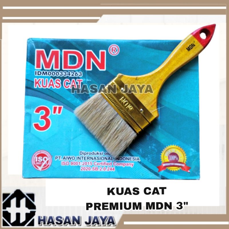 Jual Kuas Cat Mdn Lembut Tebal Original Ukuran Inch Shopee