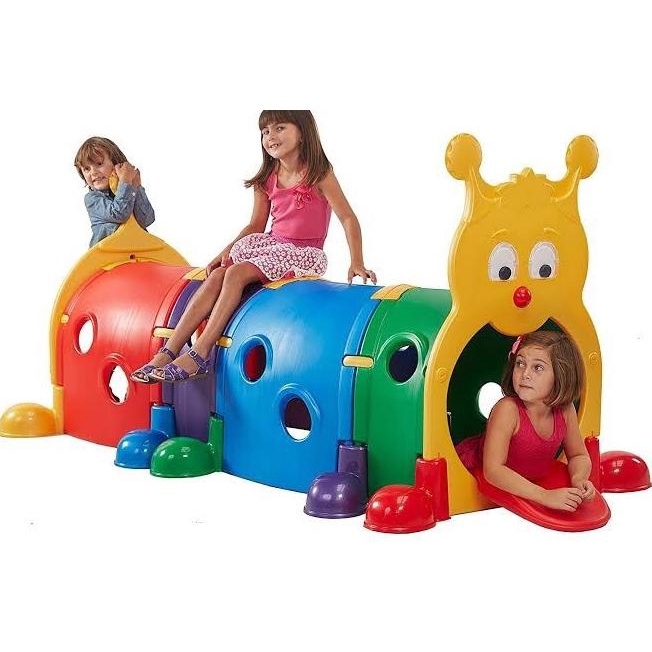 Terowongan Playground Jumbo Caterpillar Tunnel Taman Bermain Anak