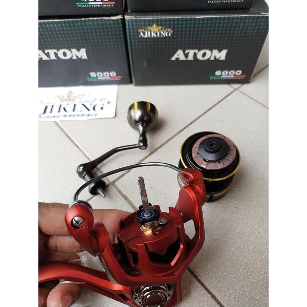 reel spining Ajiking Atom 2022 PH